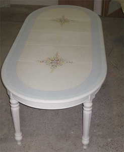 tavolo decorato